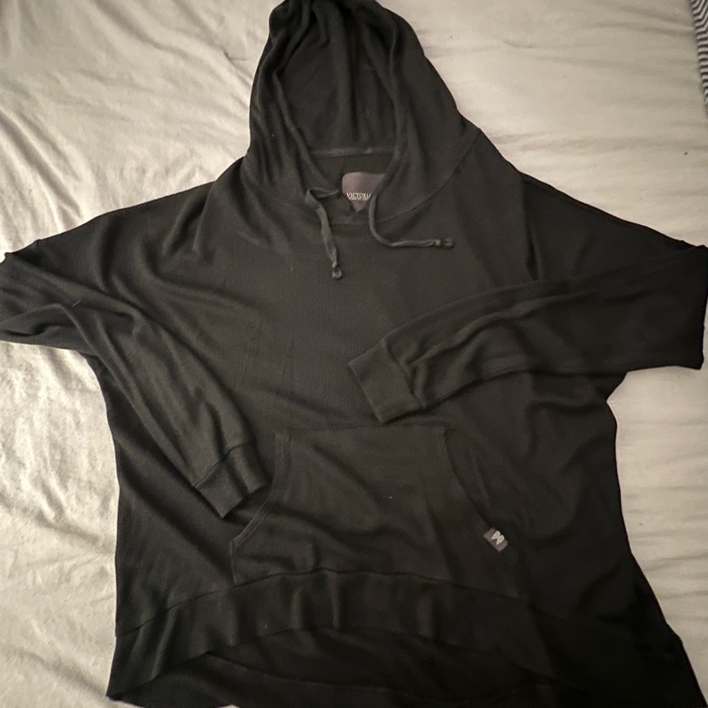 Victoria’s secret waffle knit Black Hoodie